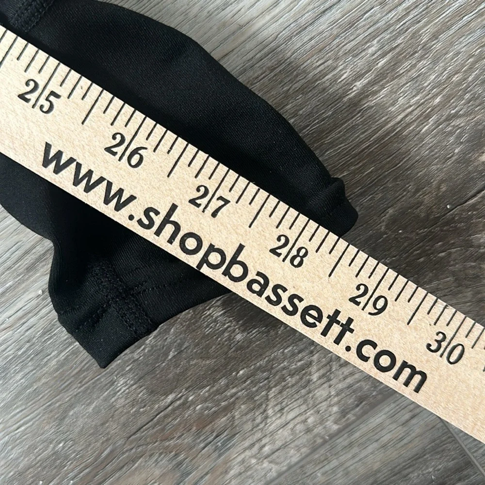 Black wearable resistance leggings size Large/XL Agogie pants+40 - Picture 4 of 8